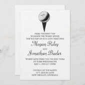 Weddensuitnodiging Kaart (Voorkant / Achterkant)