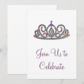 Weddensuitnodiging Kaart (Voorkant / Achterkant)