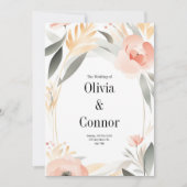 Weddensuitnodiging Kaart (Voorkant)