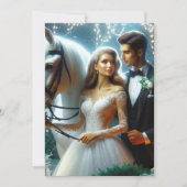 Weddensuitnodiging Kaart (Voorkant)