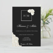 Weddensuitnodiging Kaart (Staand voorkant)