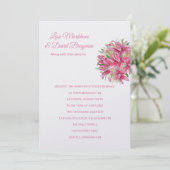 Weddensuitnodiging Kaart (Staand voorkant)