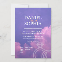 Weddensuitnodiging Kaart