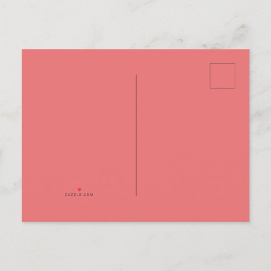 Weddensuitnodiging Uitnodiging Briefkaart (Achterkant)