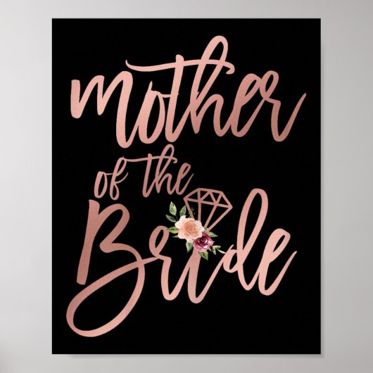 Weddensuitrusting voor moeder van Bride moeder van Poster (Voorkant)