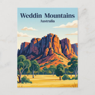Weddin Mountains Nationaal Park Australië Briefkaart