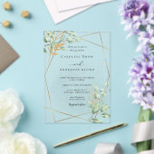 WEDDING Acrylic Invitations (Insitu (Mariage))