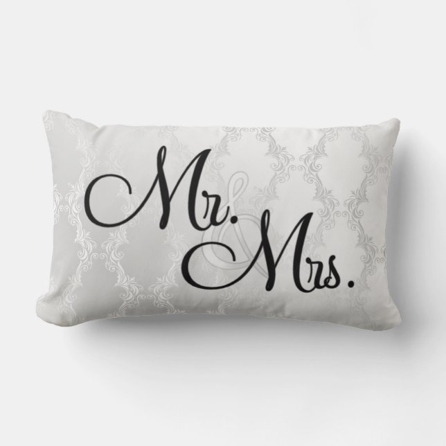 WEDDING AND SHOWER GIFT MR. & MRS. PILLOW KUSSEN (Voorkant)