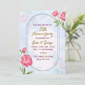 Wedding Anniversary Invitations  (Debout devant)