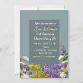 Wedding Anniversary Invitations (Devant)