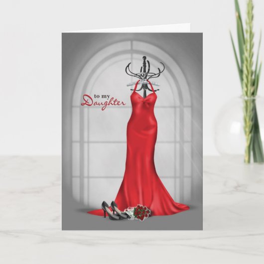 Wedding Attendant Request for Daughter (Voorkant)