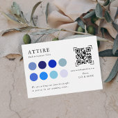 Wedding Attire | QR-code Scanbehuizing Kaart