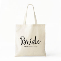 Wedding Bag voor Bride Tas Budget Canvas Canvas ta