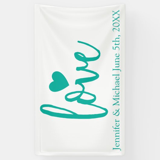 Wedding Banner (Verticaal)