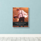 WEDDING BANNER | WEDING CANVAS AFDRUK (Insitu (Houten vloer))