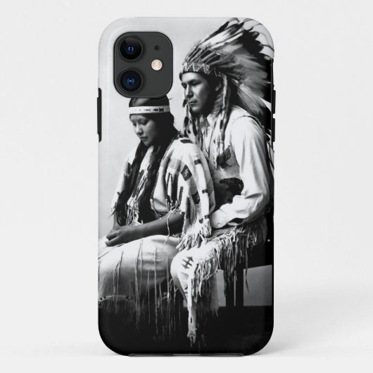 Wedding Bannock Indianen Case-Mate iPhone Case (Achterkant)
