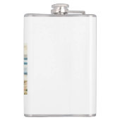 Wedding Beach Couples Heupfles (Achterkant)