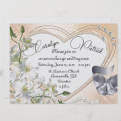 Wedding Bell Wedding Uitnodiging (Voorkant / Achterkant)