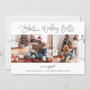 Wedding Bells Multi Photo Verloving Kaart