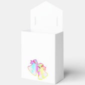 Wedding Bells White Bedankdoosjes (Open)