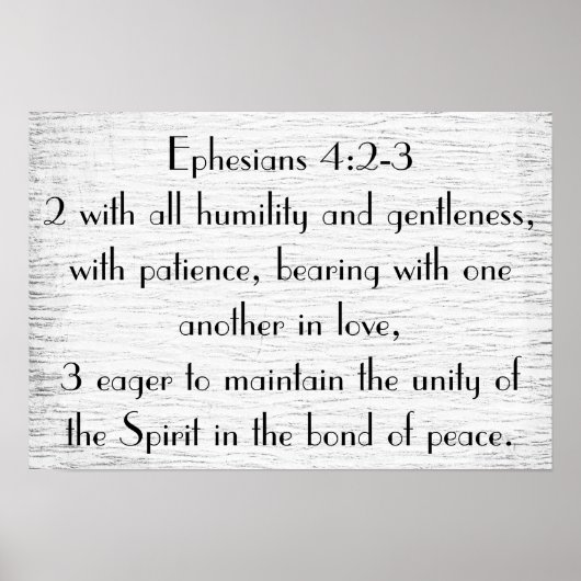 Wedding bible verse encouragement Poster (Devant)