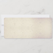 Wedding Boarding Pass- tickets met RSVP Kaart (Achterkant)