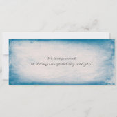 Wedding Boarding Pass- tickets met RSVP Kaart (Achterkant)