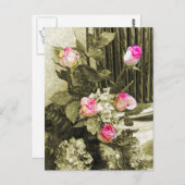 Wedding Bouquet Briefkaart (Voorkant / Achterkant)