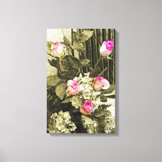 Wedding Bouquet Canvas Afdruk (Voorkant)