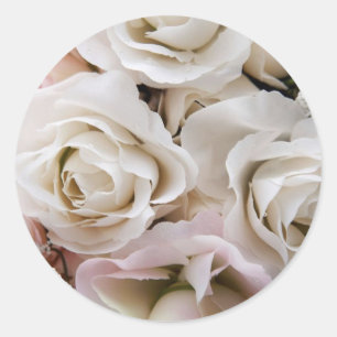 Wedding Bouquet dicht Ronde Sticker