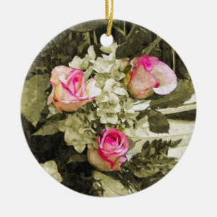 Wedding Bouquet Keramisch Ornament