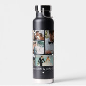 WEDDING Bride & Groom Multi Collage Modern Waterfles (Links)