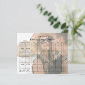 Wedding Budget Planner Foto Papieren Blad (Staand voorkant)