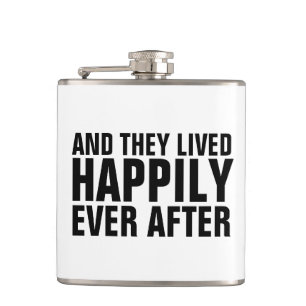 WEDDING cadeauFLASKS, OOIT NA HET AFGEVEN Heupfles