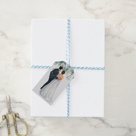 Wedding Cadeaulabel (Met Touw)