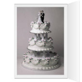 Wedding Cake Card (1) (Binnen (Links))