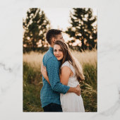 Wedding Cake Folie Uitnodiging (Achterkant)