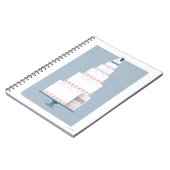 Wedding Cake Notitieboek (Linkerzijde)