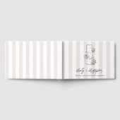 Wedding Cake Stripe Wedding Gastenboek (Volledig)