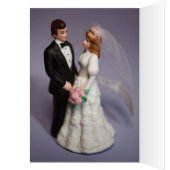 Wedding Cake Topper Card (1) (Binnen (Links))