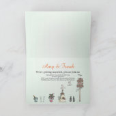 Wedding Card Vintage Car Pickup Truck (Binnen)