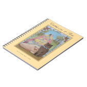 Wedding Cats Personalized Yellow Notebook Notitieboek (Linkerzijde)