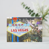 Wedding Celebration after Vegas Vows Kaart (Staand voorkant)