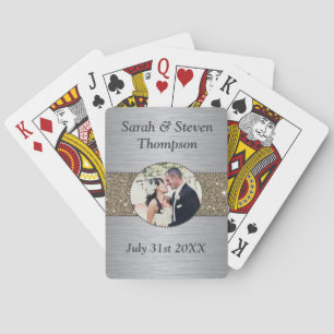 Wedding Celebration Fotospelkaarten Speelkaarten