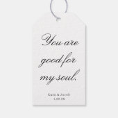 Wedding Centerpiece, Bridal Shower Decoration  Cadeaulabel (Achterkant)