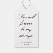 Wedding Centerpiece, Bridal Shower Decoration  Cadeaulabel (Achterkant)