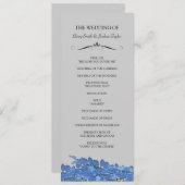 Wedding Ceremony-programma's Programma (Voorkant / Achterkant)