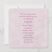 Wedding Circle of Love Kaart (Achterkant)