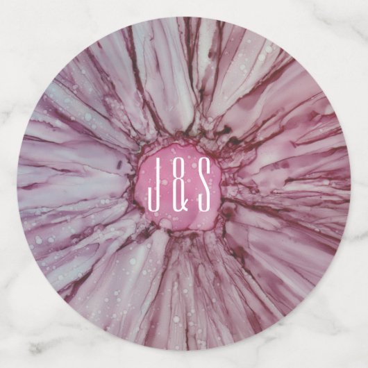 Wedding Confetti Turquoise en Lavenders (Grote achterkant)