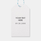 Wedding Cookie Favor, we houden van koekjes Cadeaulabel (Achterkant)